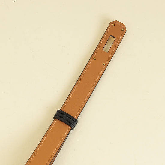 Hermes Noir Kelly 18 Belt-Hermes-THE CLOSET