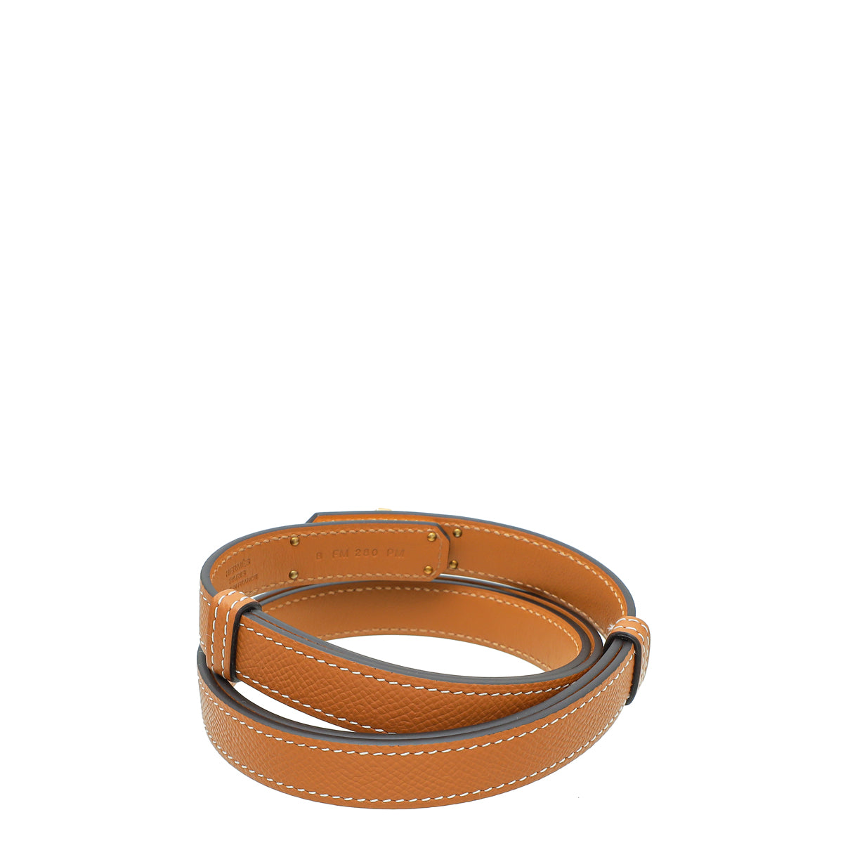 Hermes Gold Kelly 18mm Belt-Hermes-THE CLOSET