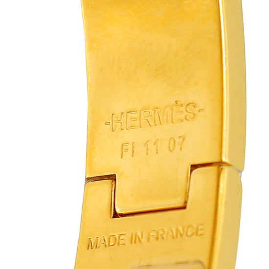 Hermes Noir Clic H PM Bracelet