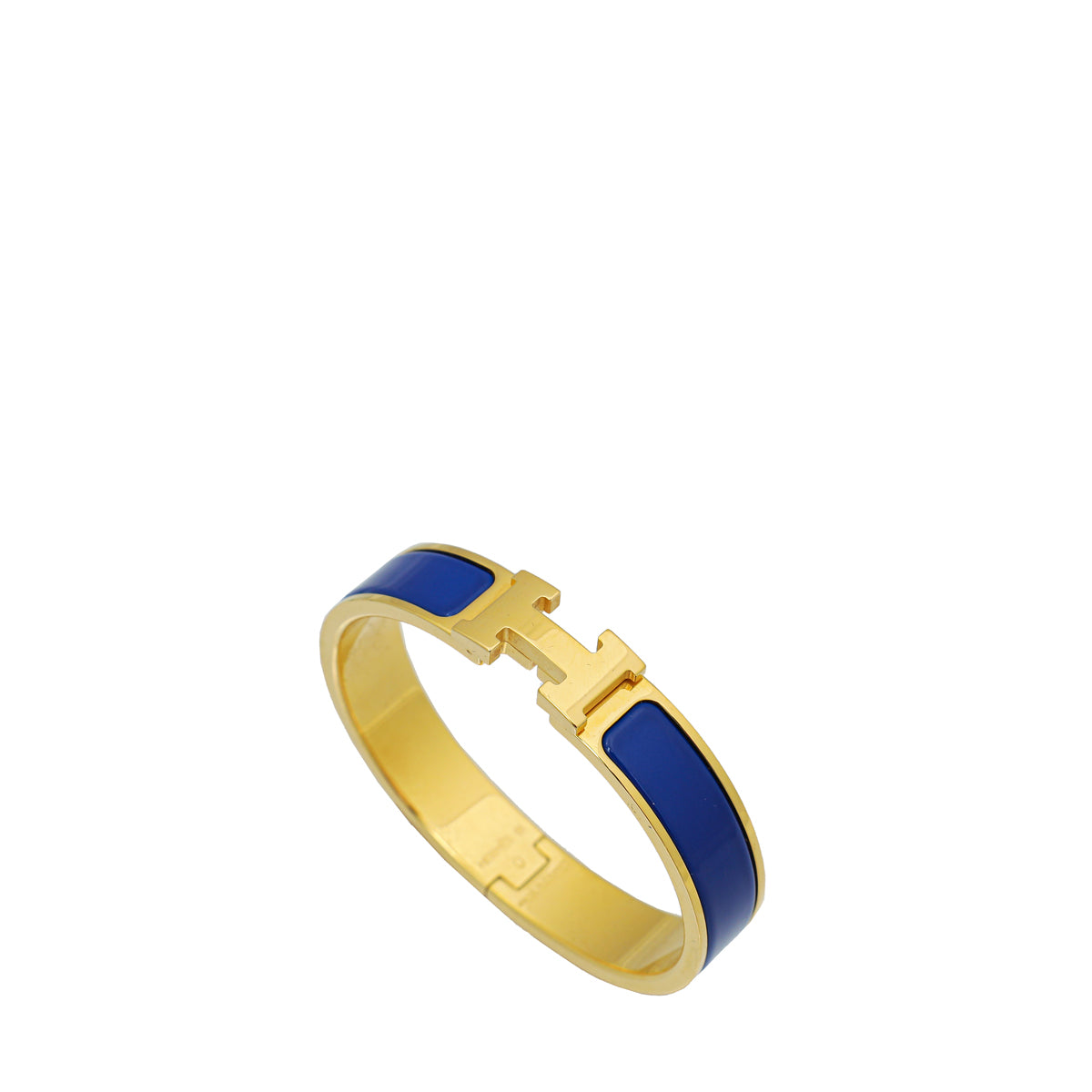 Hermes Blue Clic H PM Bracelet-Hermes-THE CLOSET