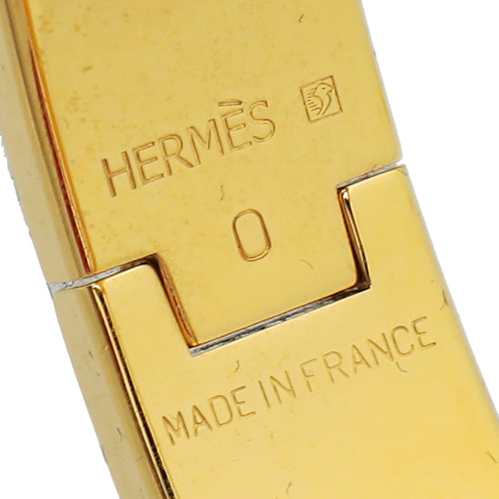 Hermes Blue Clic H PM Bracelet