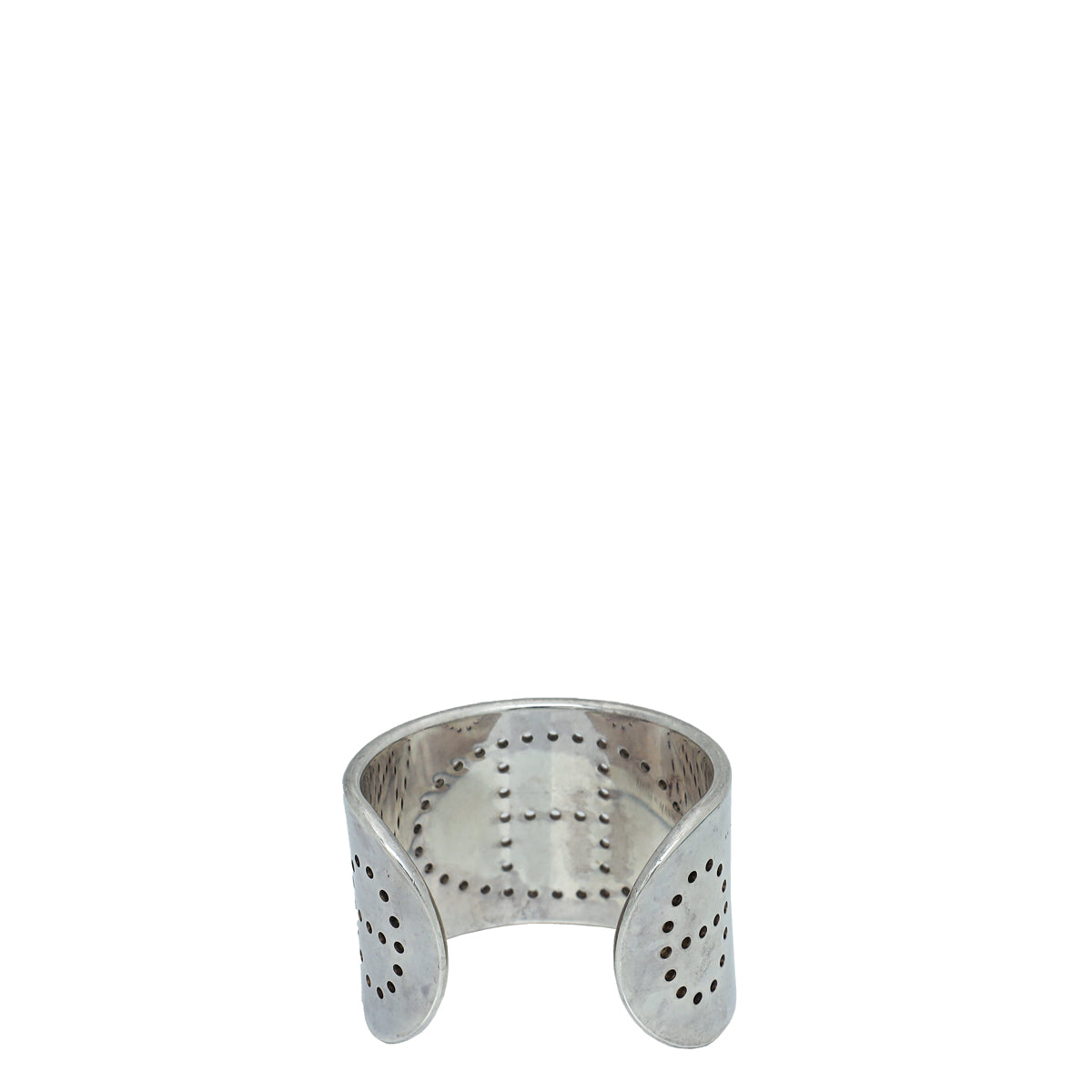 Hermes Sterling Silver Eclipse Small Bracelet-Hermes-THE CLOSET