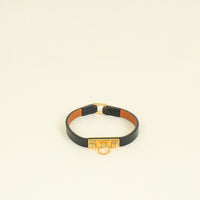Hermes Noir Rivale Mini Bracelet