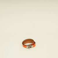 Hermes Feu Kelly Double Tour Bracelet