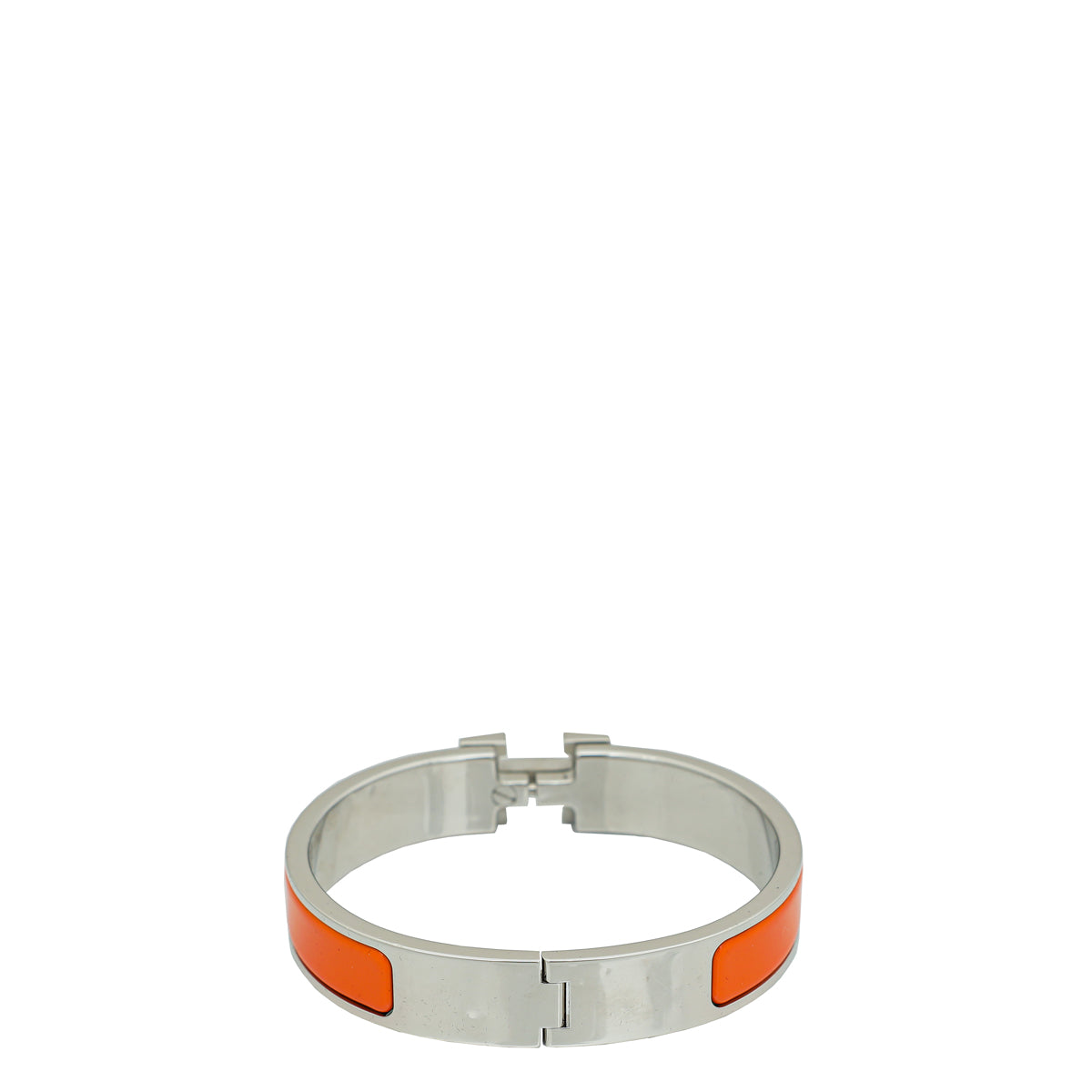 Hermes Orange Clic H PM Bracelet