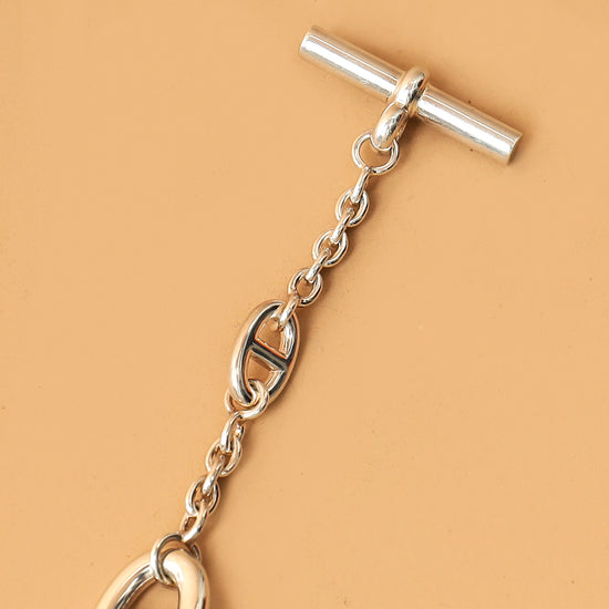 Hermes Sterling Silver Farandole Bracelet-Hermes-THE CLOSET