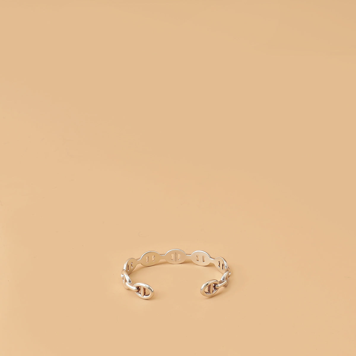 Hermes Sterling Silver Chaine d'ancre Enchainee Bracelet-Hermes-THE CLOSET