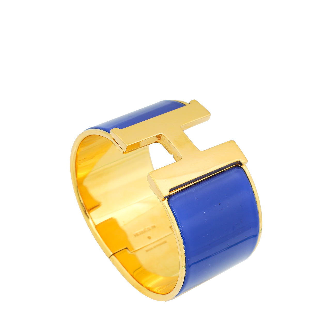 Hermes Blue CLic H XL Bracelet-Hermes-THE CLOSET