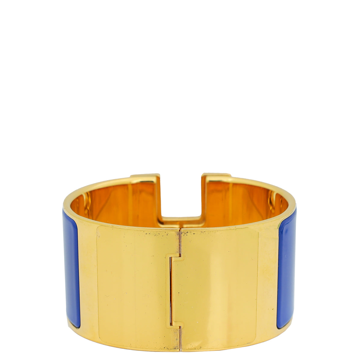 Hermes Blue CLic H XL Bracelet-Hermes-THE CLOSET