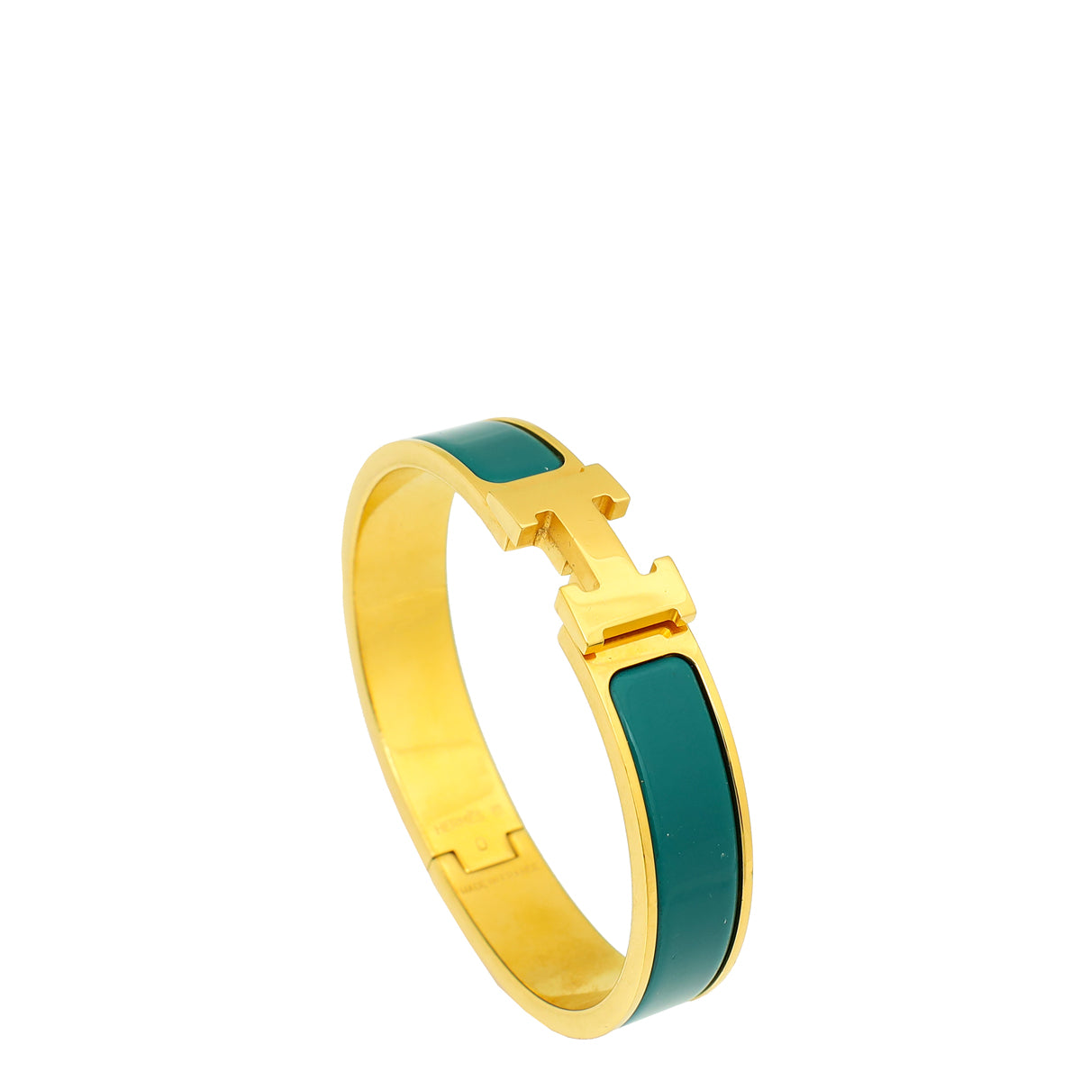 Hermes Teal Clic H PM Bracelet-Hermes-THE CLOSET