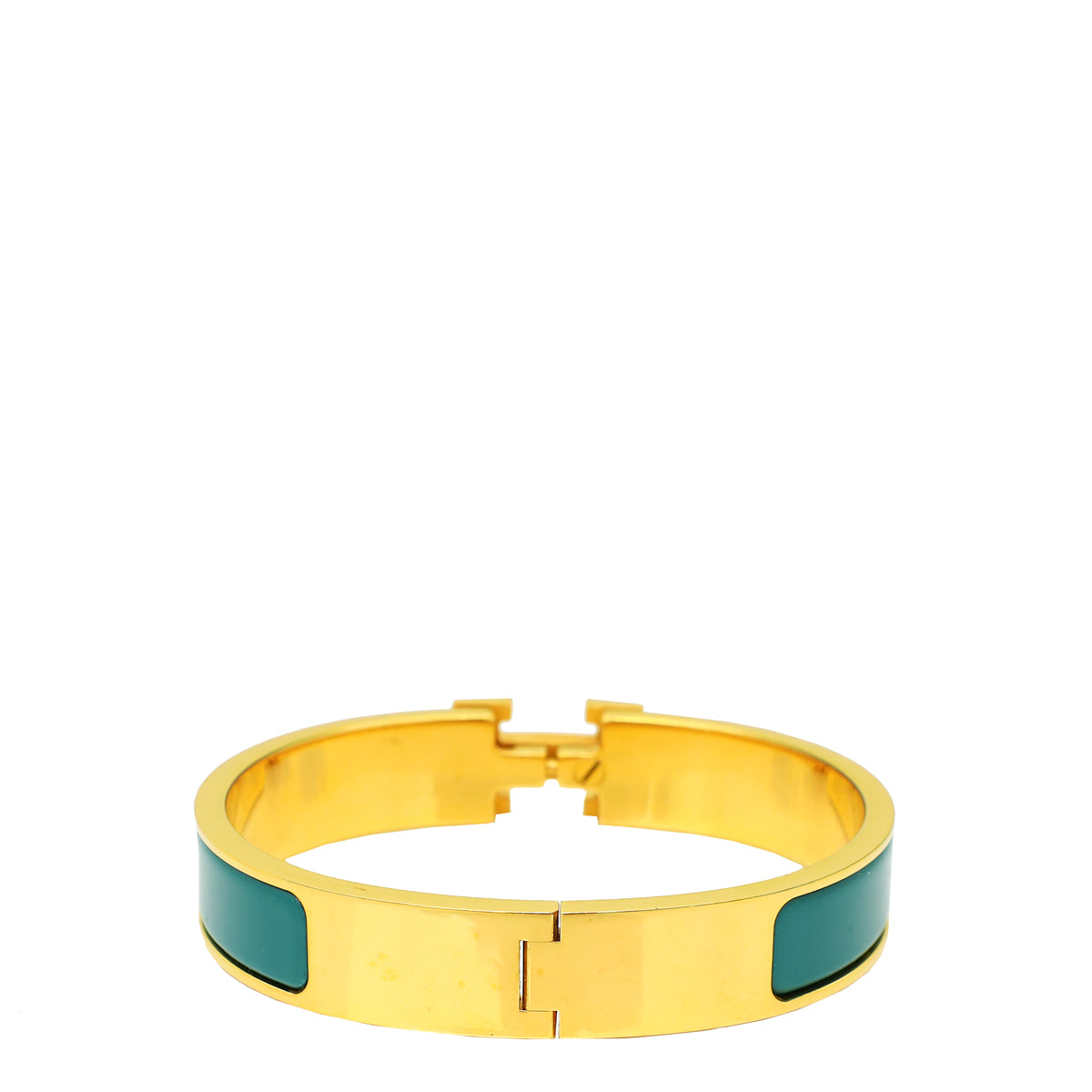Hermes Teal Clic H PM Bracelet-Hermes-THE CLOSET