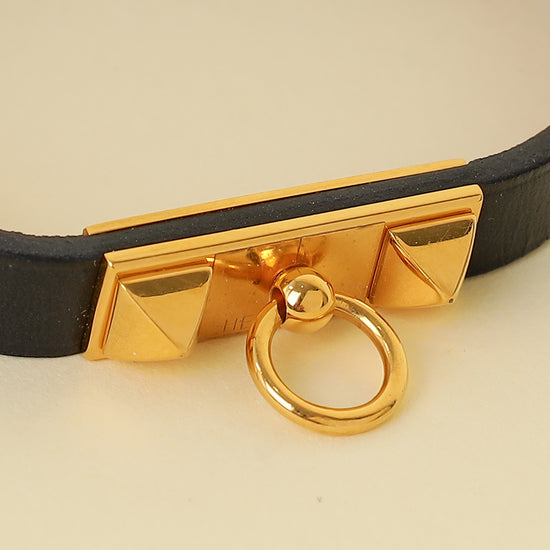 Hermes Noir Rivale Mini Bracelet-Hermes-THE CLOSET