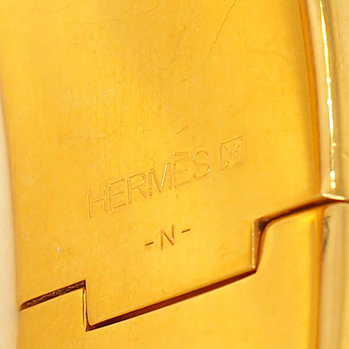 Hermes Rouge Clic Clac H GM Bracelet