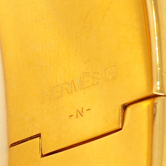 Hermes Rouge Clic Clac H GM Bracelet