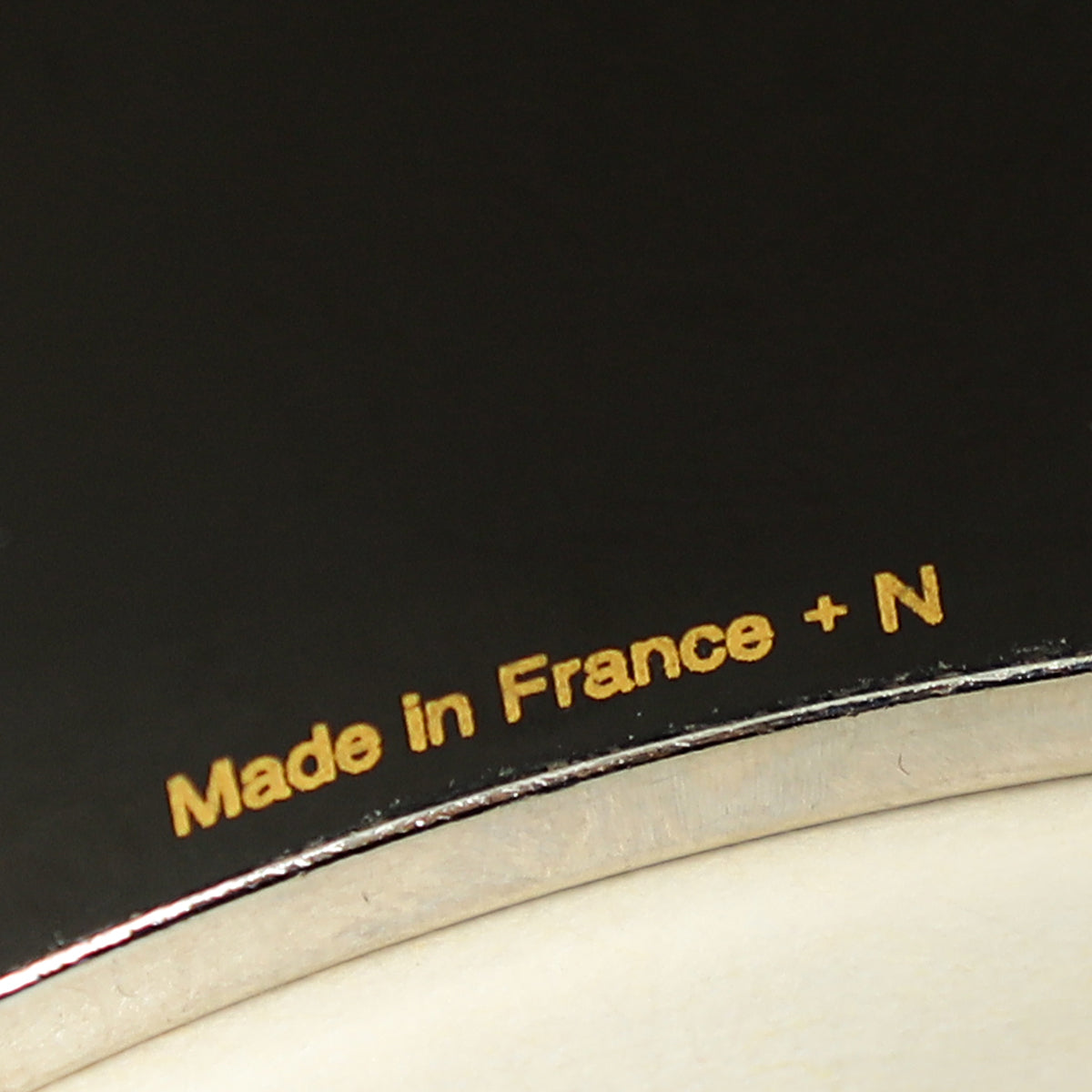 Hermes Bicolor Enamel Extra Wide Bangle