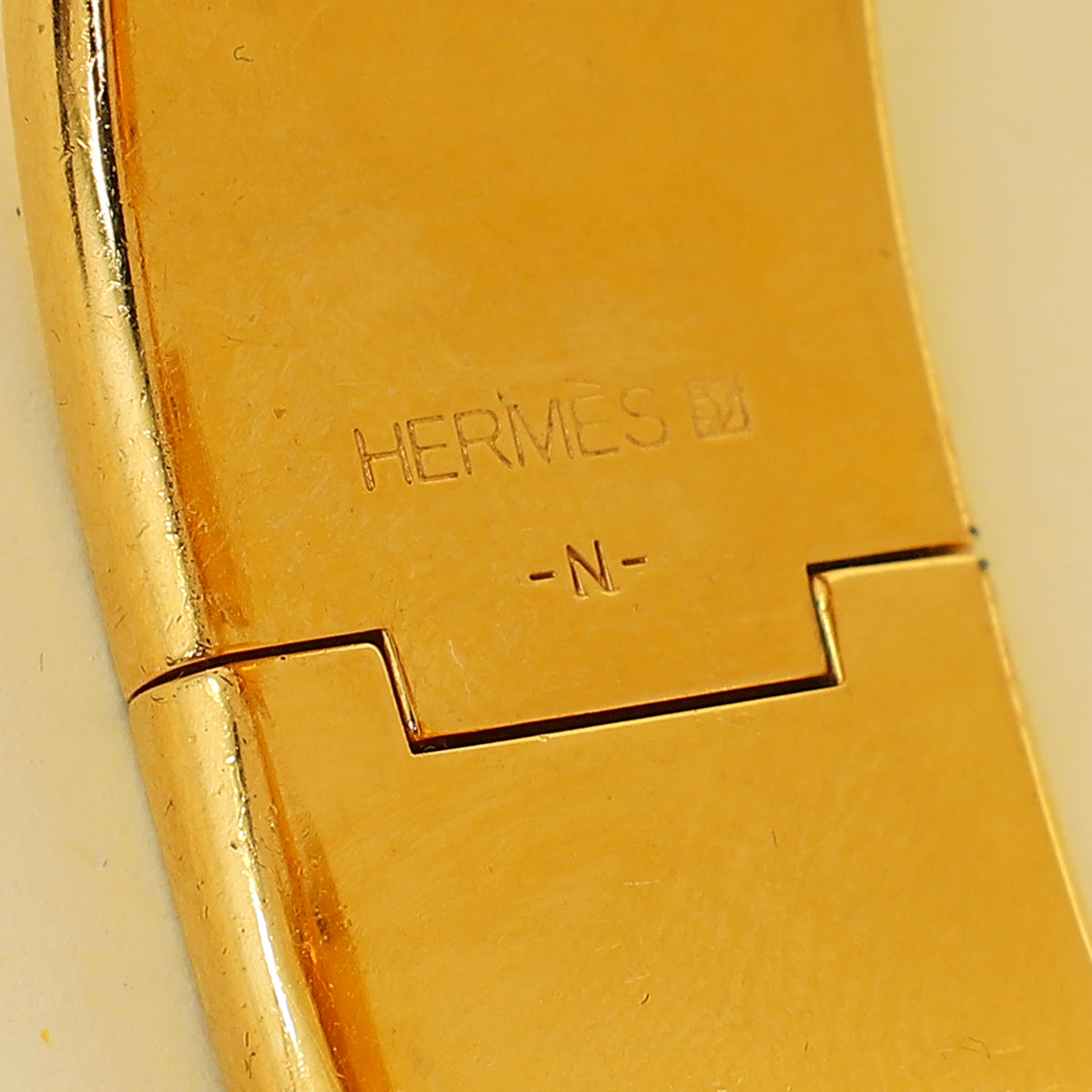 Hermes Green Clic Clac H Bracelet