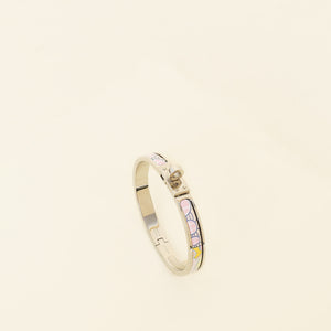 Hermes Confettis Multicolor Faubourg City Mini Clic Kelly GM Bracelet