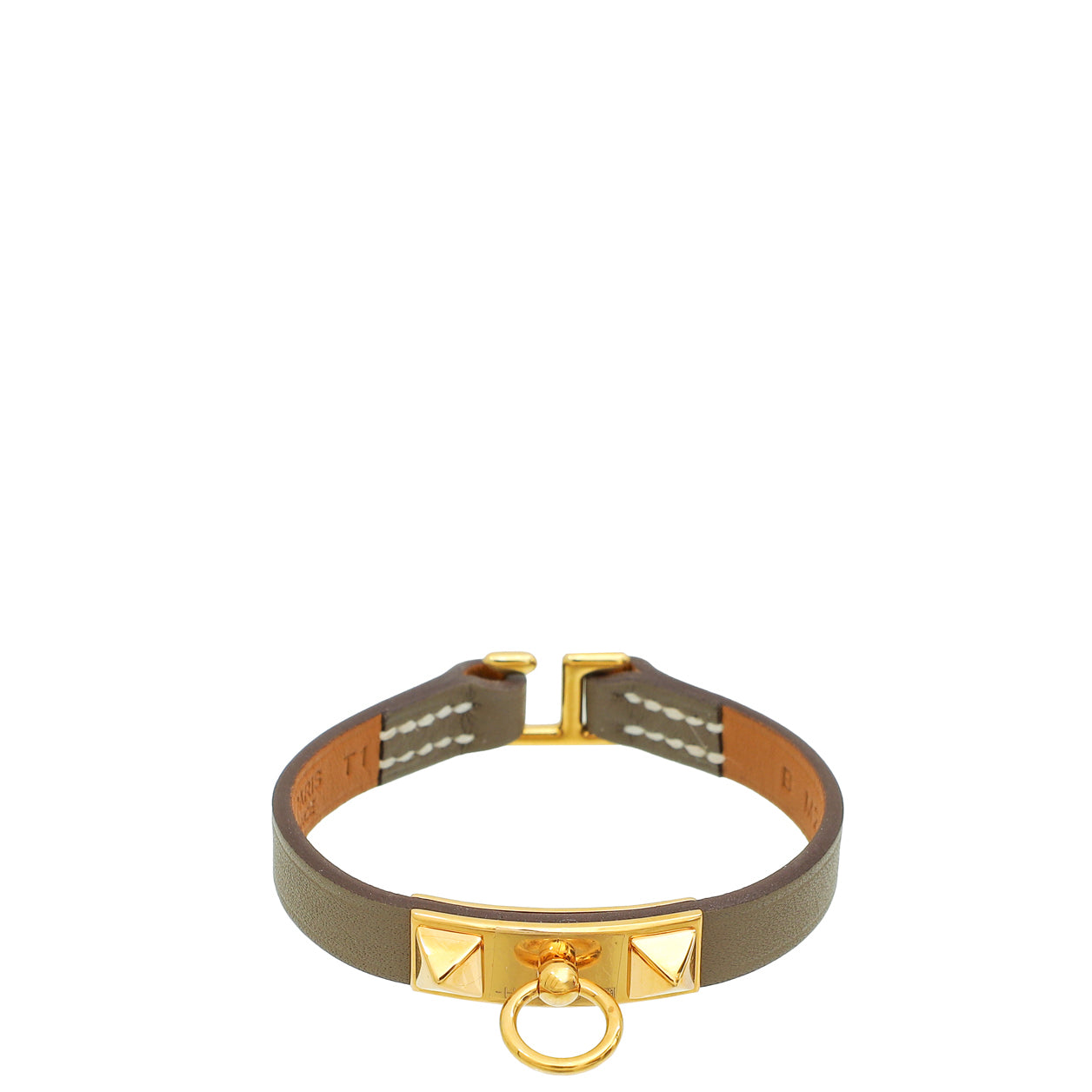 Hermes Etoupe Rivale Mini Bracelet