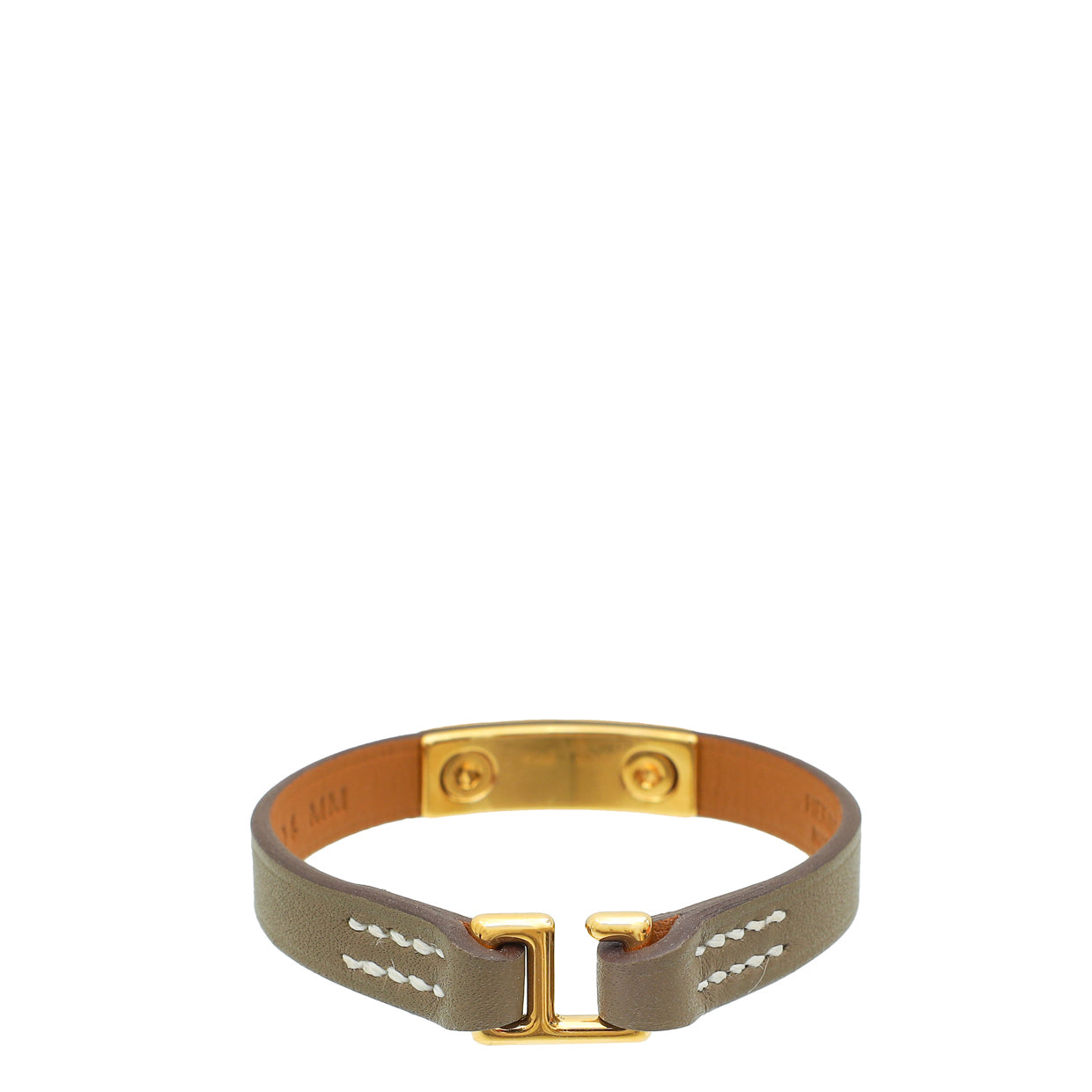 Hermes Etoupe Rivale Mini Bracelet