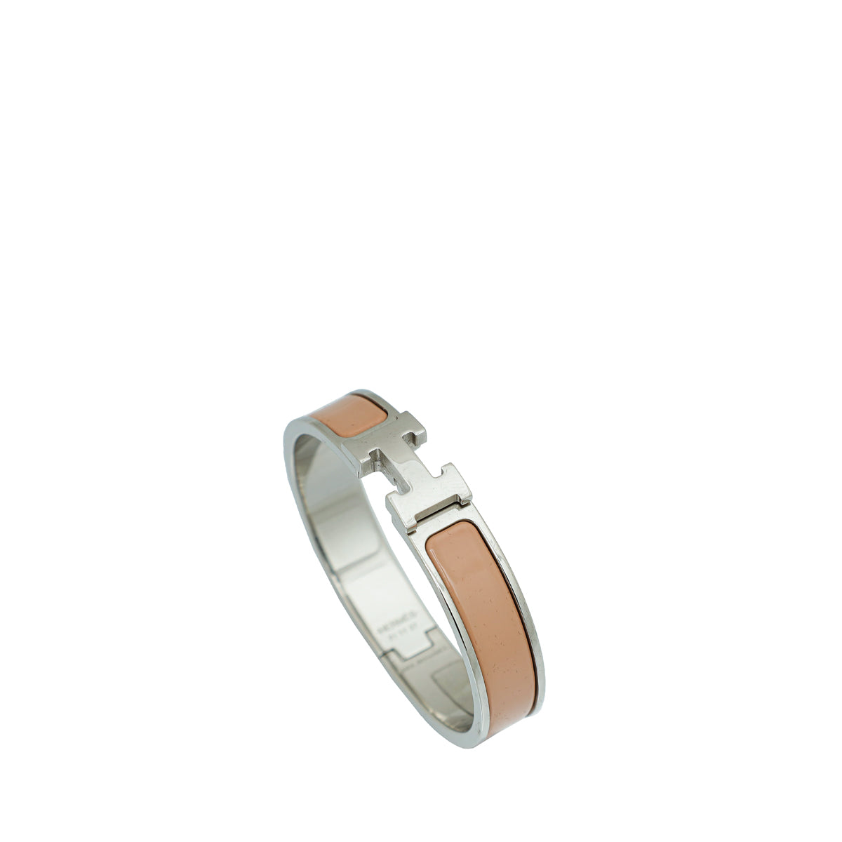 Hermes Rose Florida Clic H Bracelet-Hermes-THE CLOSET