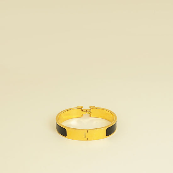 Hermes Noir Clic H PM Bracelet
