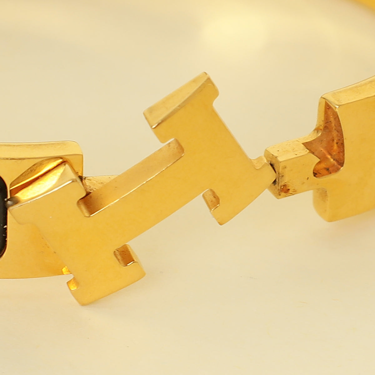 Hermes Noir Clic H PM Bracelet