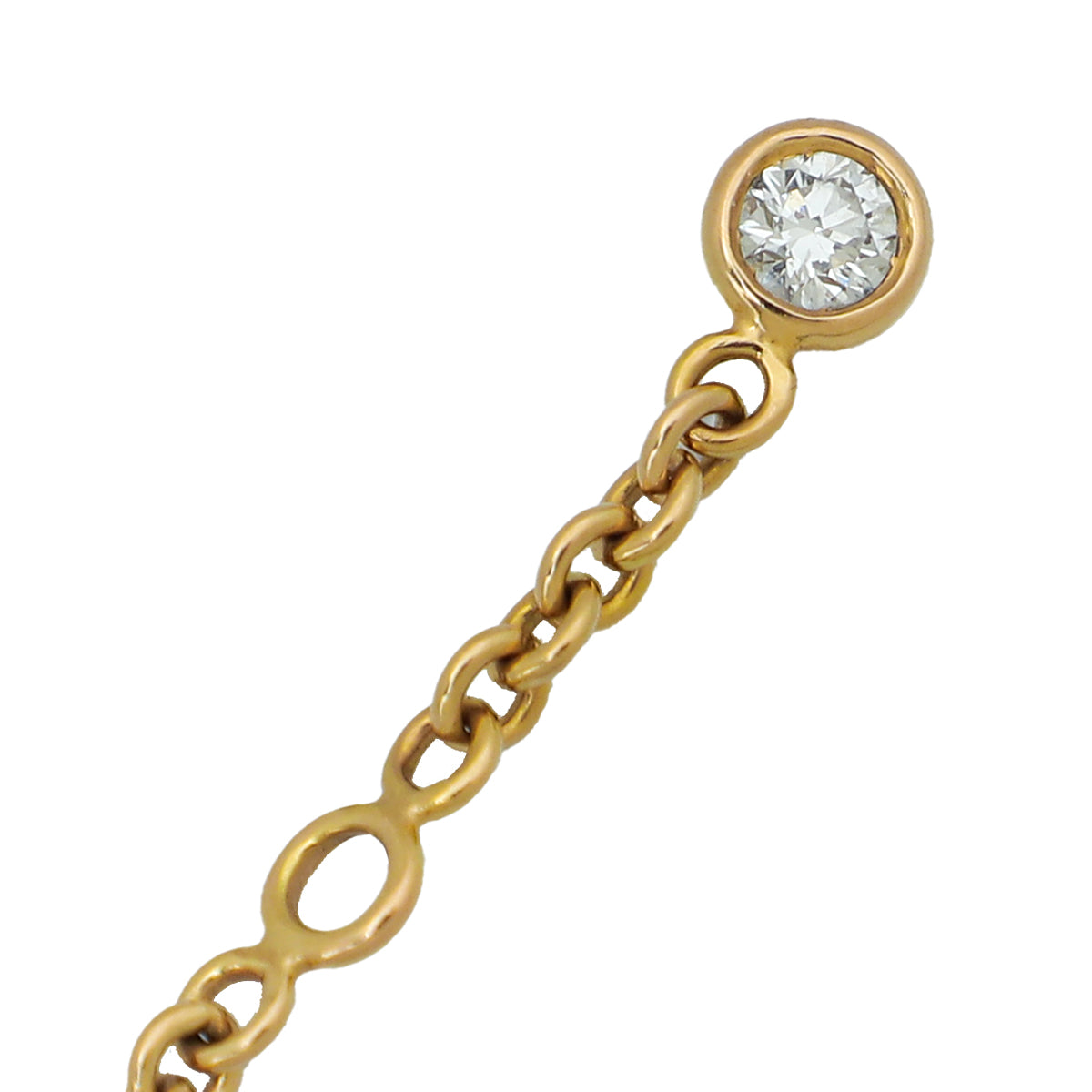 Hermes 18K Rose Gold Diamond Filet d'Or Very Small Bracelet-Hermes-THE CLOSET