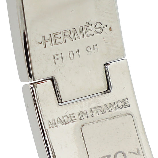 Hermes Noir Clic H Bracelet