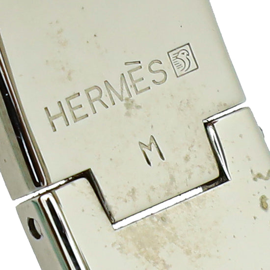 Hermes Blanc Clic H GM Bracelet