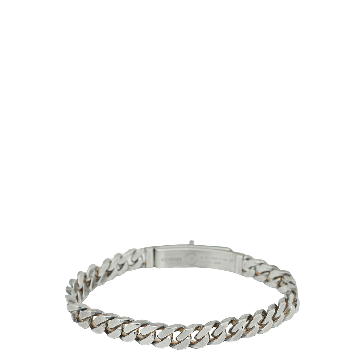 Hermes Silver Kelly Gourmette Very Small Model Bracelet-Hermes-THE CLOSET