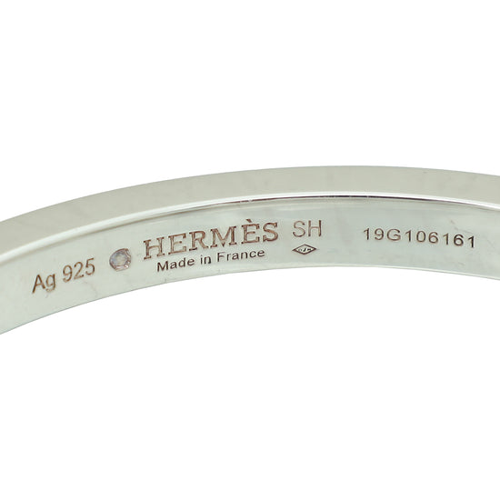 Hermes Silver Galop Hermes Small Model Bracelet