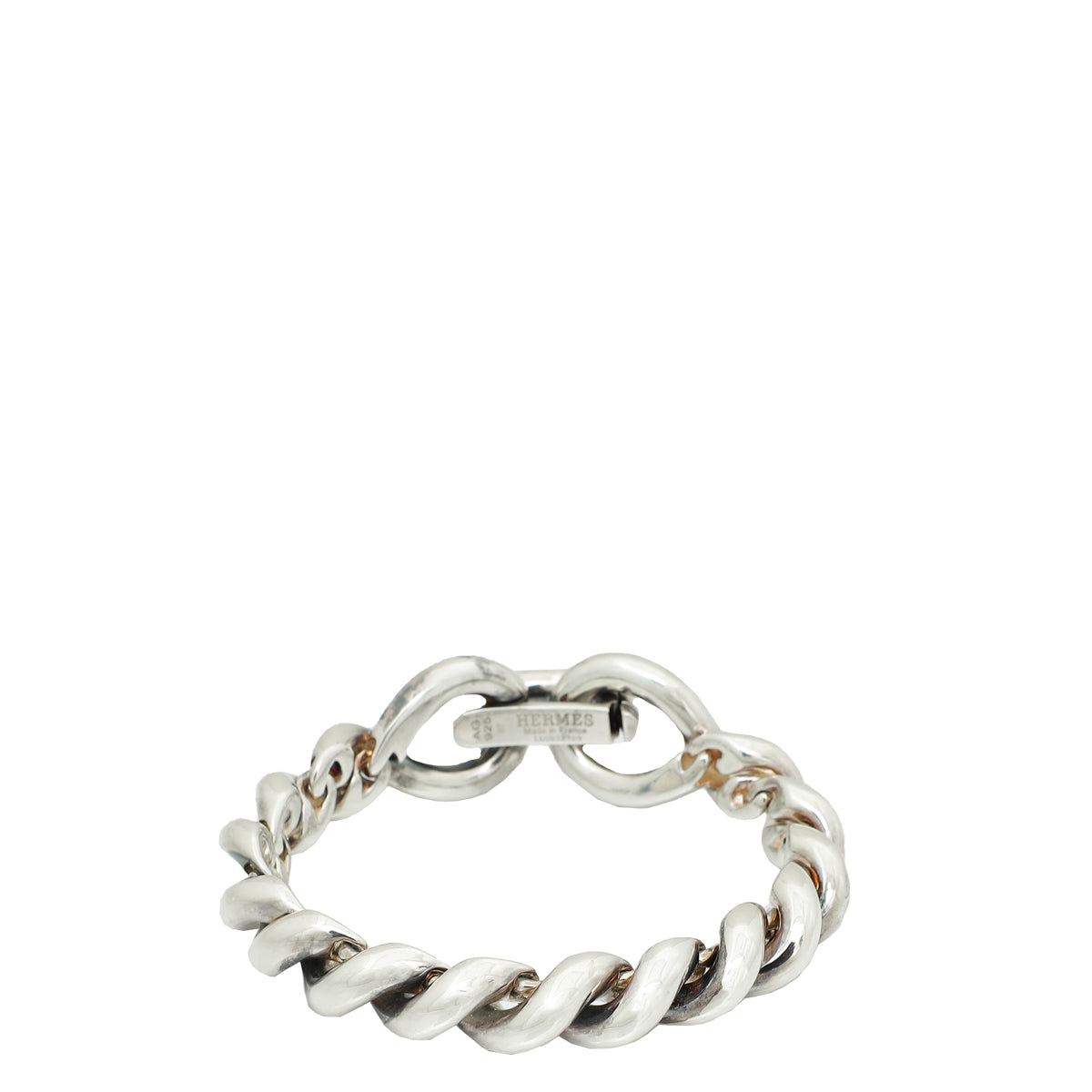 Hermes Silver Torsade Geant Bracelet-Hermes-THE CLOSET