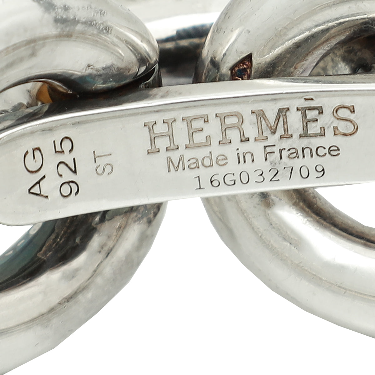 Hermes Silver Torsade Geant Bracelet