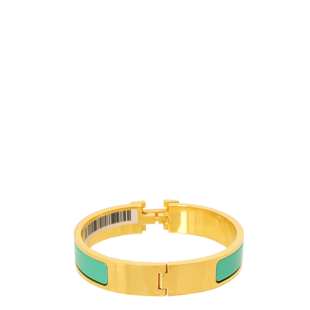 Hermes Vert Moderne Clic H Bracelet