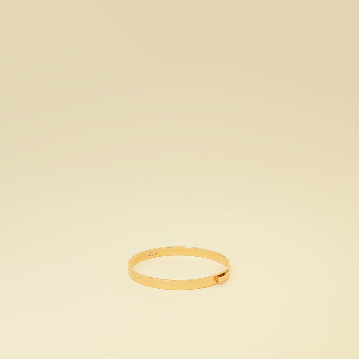 Hermes 18K Yellow Gold H d'Ancre Diamonds Small Model Bracelet-Hermes-THE CLOSET