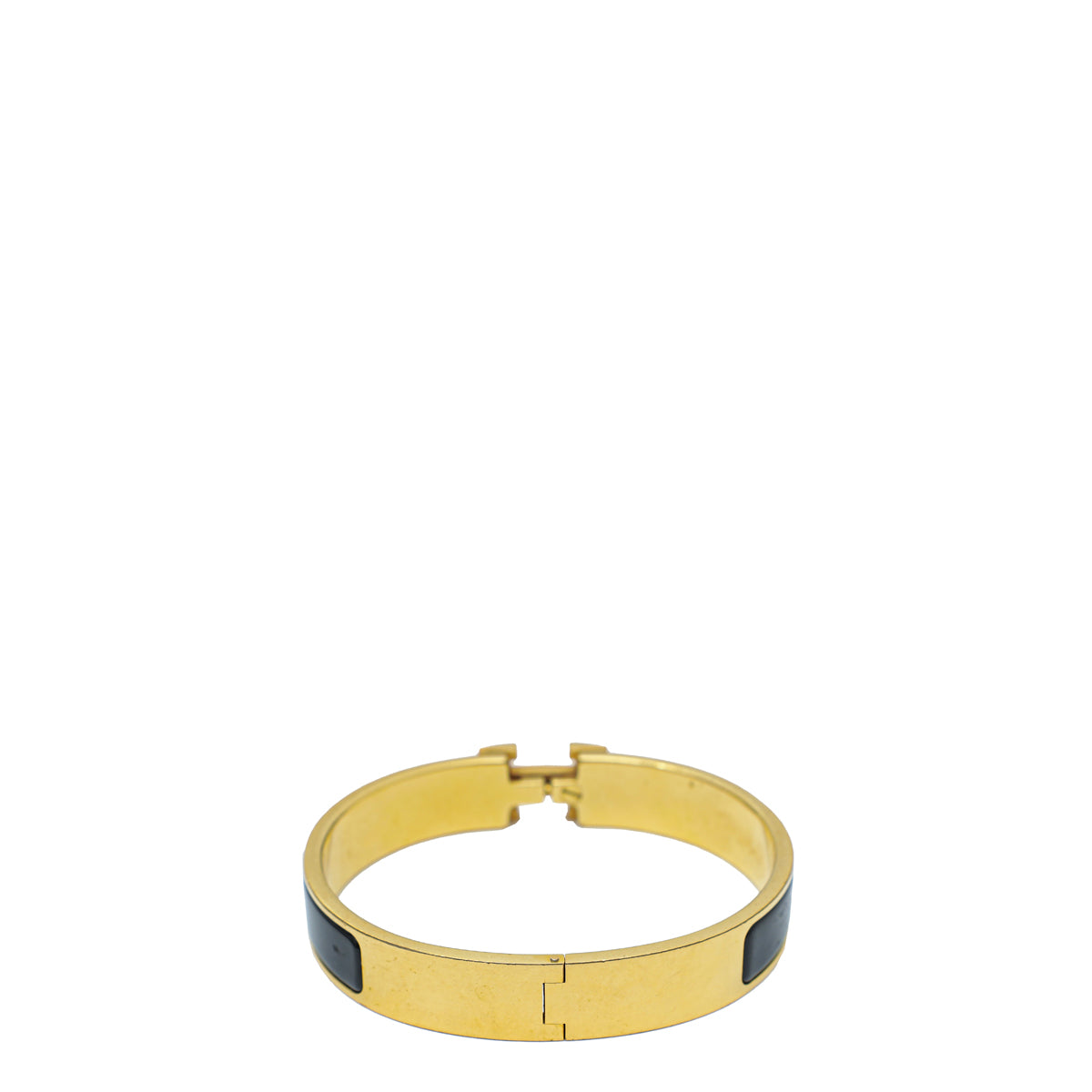 Hermes Noir Clic H Bracelet-Hermes-THE CLOSET