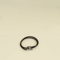 Hermes Havane Tournis Tresse Bracelet