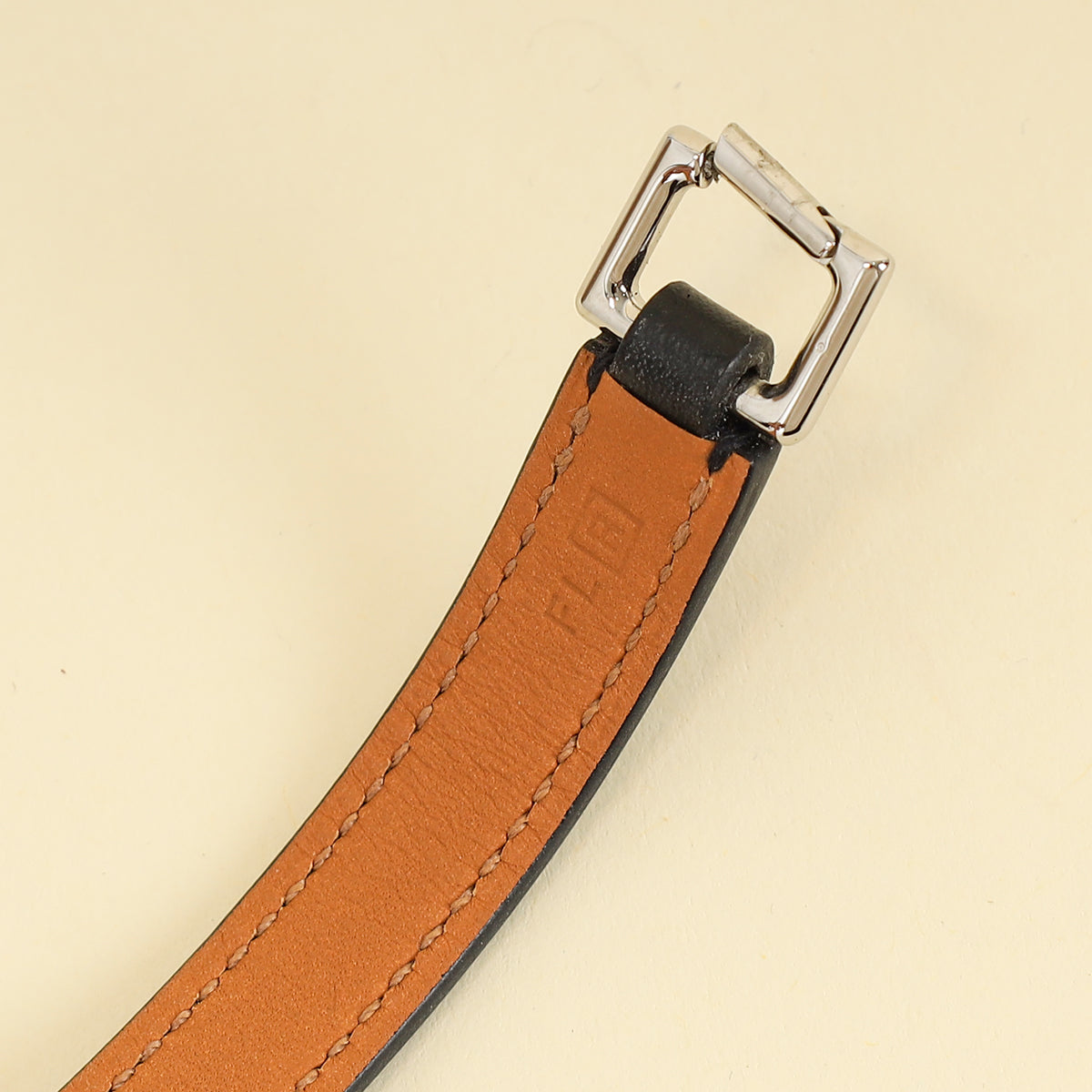 Hermes Noir Rivale Double Tour Bracelet-Hermes-THE CLOSET