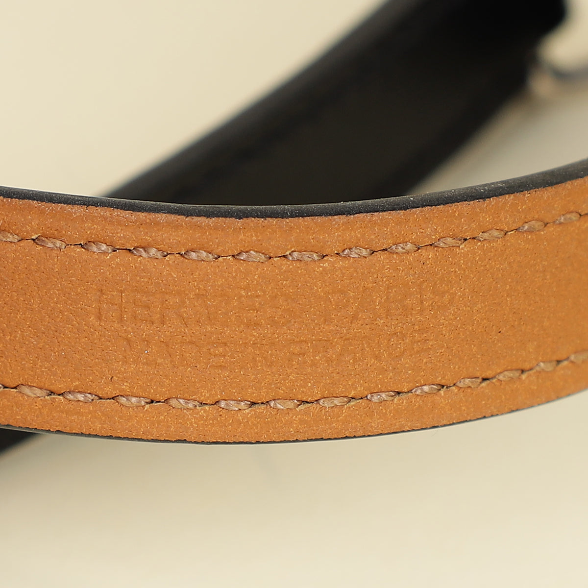 Hermes Noir Rivale Double Tour Bracelet-Hermes-THE CLOSET