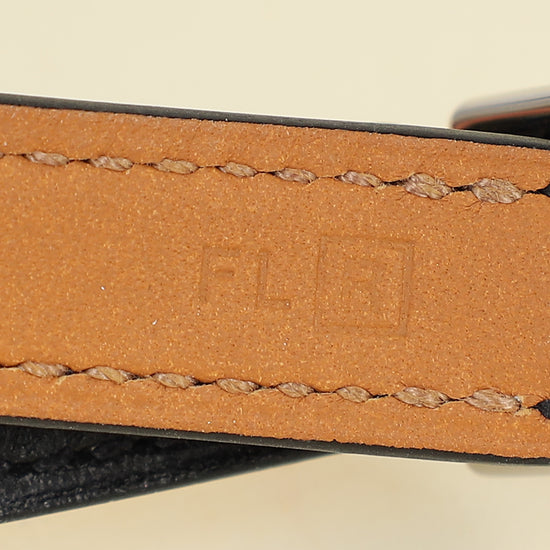 Hermes Noir Rivale Double Tour Bracelet-Hermes-THE CLOSET