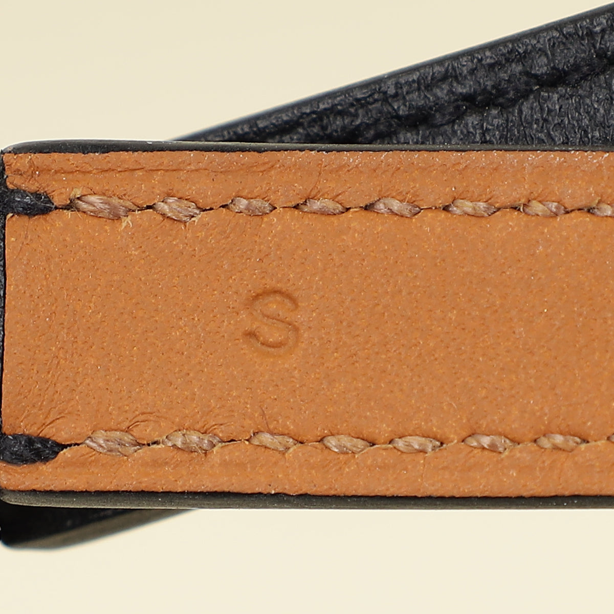 Hermes Noir Rivale Double Tour Bracelet-Hermes-THE CLOSET