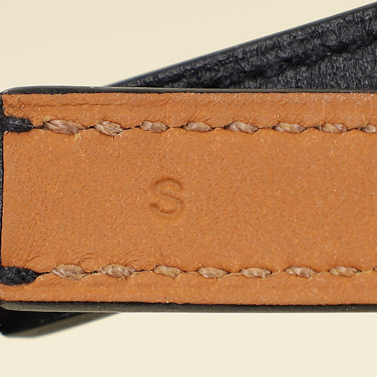 Hermes Noir Rivale Double Tour Bracelet-Hermes-THE CLOSET