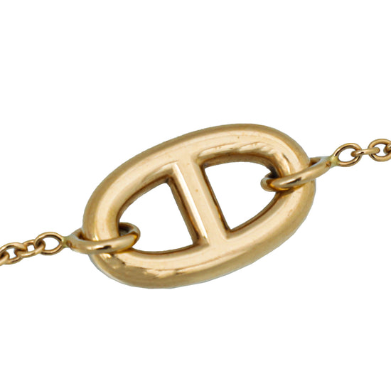 Hermes 18K Rose Gold Farandole Small Bracelet – THE CLOSET