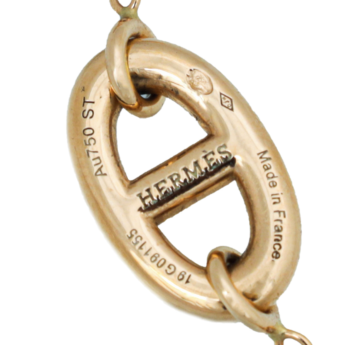 Hermes 18K Rose Gold Farandole Small Bracelet