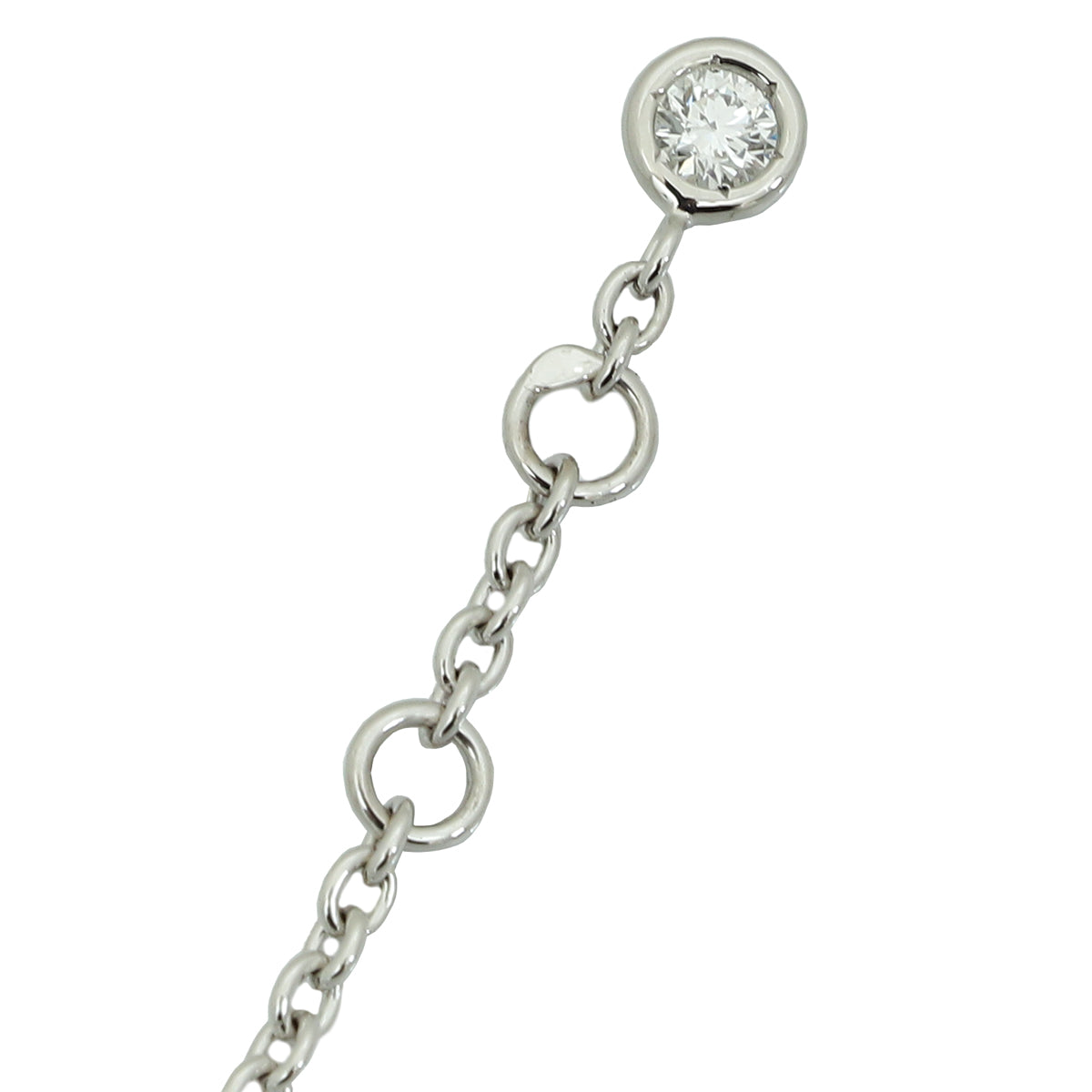 Hermes 18K White Gold Diamond Finesse Bracelet