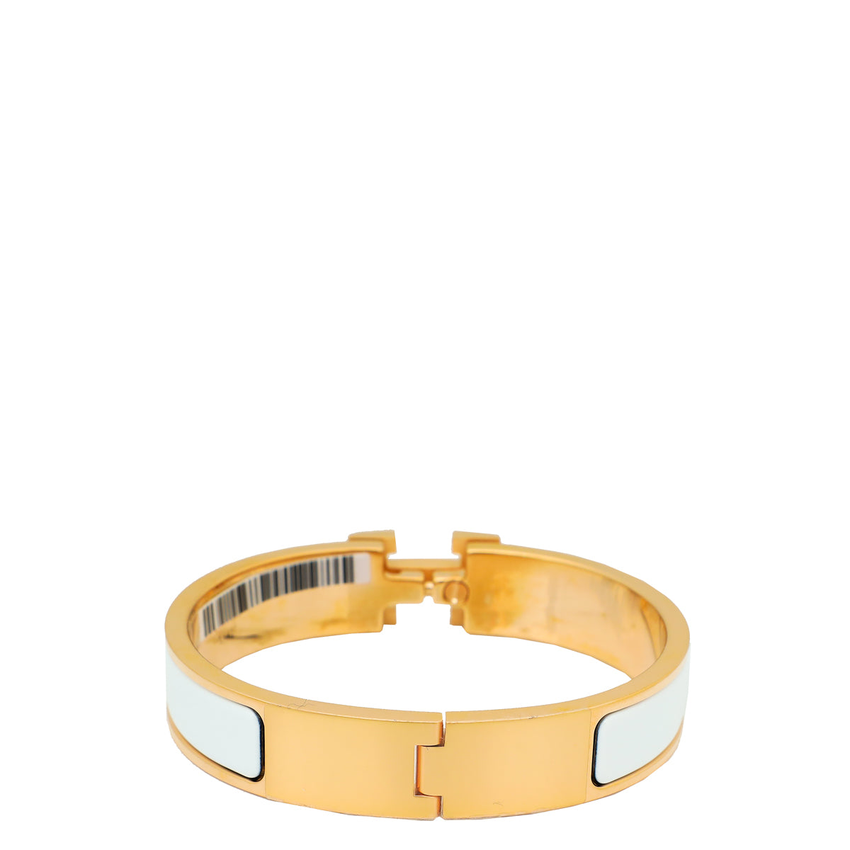 Hermes Blanc Clic H PM Bracelet-Hermes-THE CLOSET