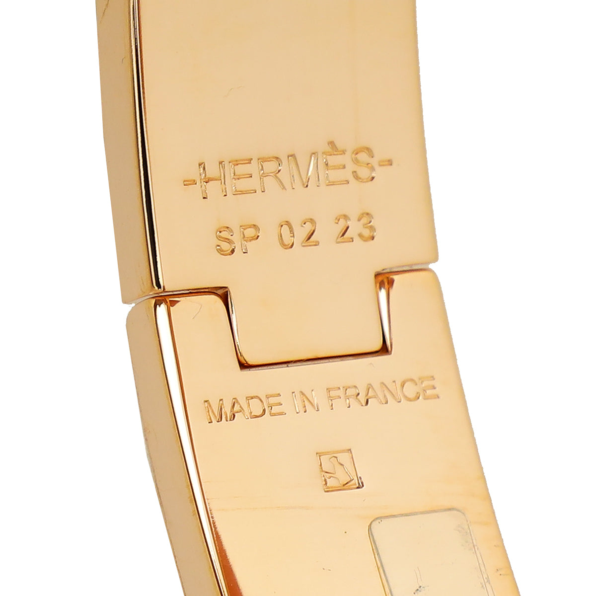 Hermes Blanc Clic H PM Bracelet