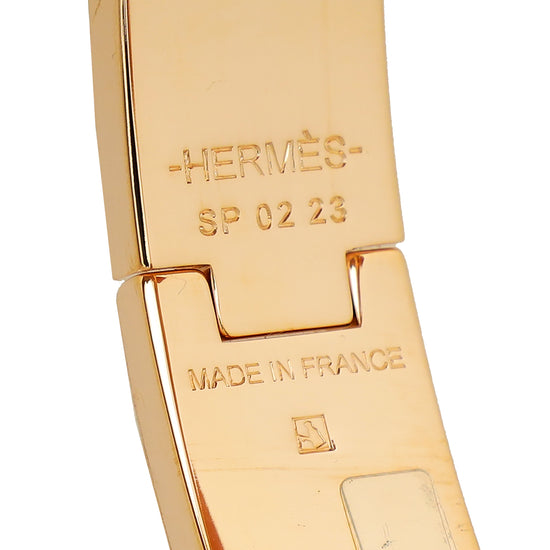 Hermes Blanc Clic H PM Bracelet