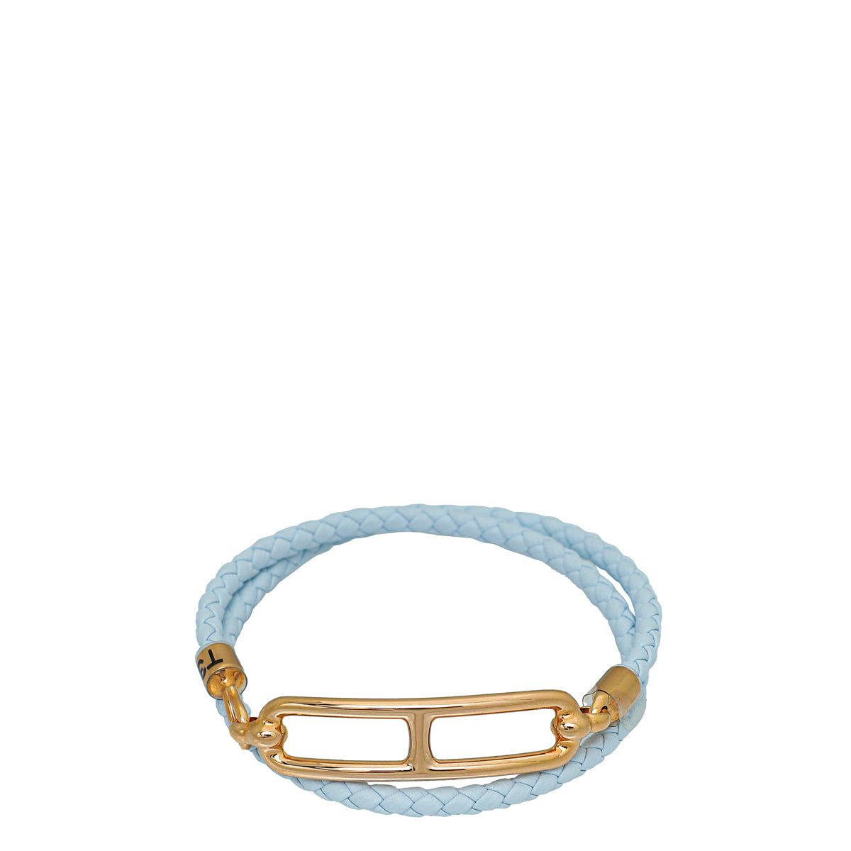 Hermes 18K Rose Gold Roulis Double Tour Swift Bracelet-Hermes-THE CLOSET