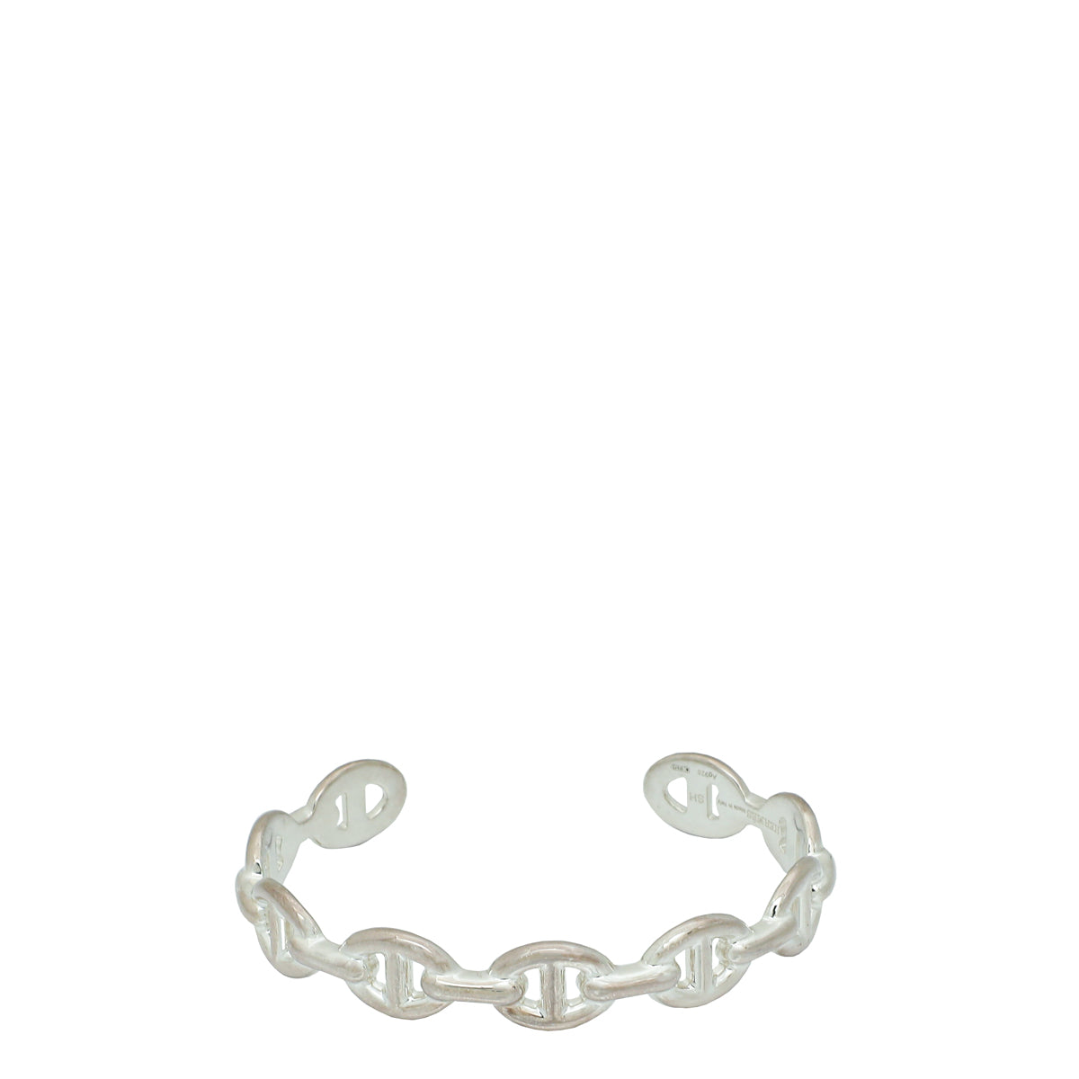 Hermes Silver Chaine d'ancre Enchainee Medium Model Bracelet-Hermes-THE CLOSET